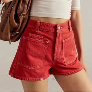 ISO we the free Bettie sailor shorts in cherry red size 26